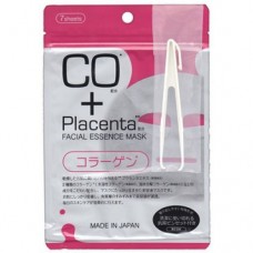 Маска для лица Facial Essence Mask с плацентой и коллагеном / JAPAN GALS / 7 шт.