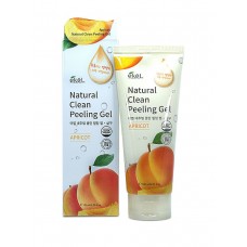 EKEL Natural Clean Peeling Gel Apricot – пилинг-скатка с экстрактом абрикоса 180гр.