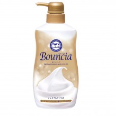 Bouncia Сливочный гель для душа Premium Most элегантный шелковисто-цветочный аромат бутылка-дозатор 460 мл. Япония