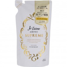 Je l’aime Amino Supreme Satin Sleek Кондиционер для волос cмягчающий, с нежным ароматом розы и жасмина, мягкая упаковка, 350 мл
