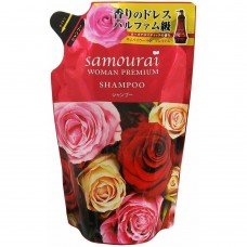 Samourai Woman Premium Кондиционер для волос восстанавливающий и увлажняющий, с ароматом роз, мягкая упаковка, 370 мл