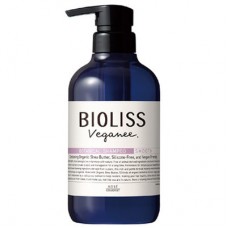 Bioliss Veganee Botanical Smooth Шампунь для волос разглаживающий, с натуральными маслами, с ароматом розы и черной смородины, 480 мл