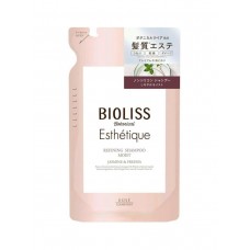  Bioliss Botanical Esthetique Refining Moist Шампунь для волос увлажняющий, с ароматом жасмина и фрезии, мягкая упаковка, 400 мл