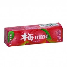 Жевательная резинка со вкусом японской сливы и крапивы "Ume Gum"