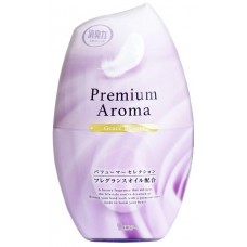 ST Shoushuuriki Premium Aroma Жидкий дезодорант–ароматизатор для комнат с элегантным парфюмерным ароматом цветов и цитрусов 400 мл