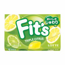 Жевательная резинка Lotte Fits Citrus цитрус 24,6 г.