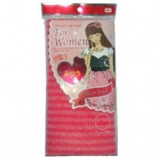 Мочалка массажная для девушек розовая Women Body Towel Normal Оhе