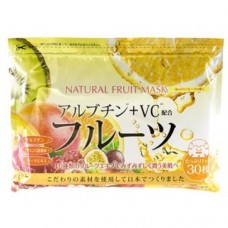 Курс натуральных масок для лица Japan Gals с экстрактом фруктов. 30 шт.