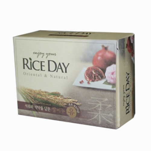 Rice day. Туалетное мыло "Rice Day" с гранатом и пионом, 100 г.. Rice Day мыло гранат. Мыло `Rice Day` гранат 100 г. Скраб-мыло туалетное Rice Day.