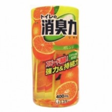 Дезодорант-ароматизатор для туалета Shoushuuriki жидкий, аромат апельсина / ST Corp. / 400 мл.