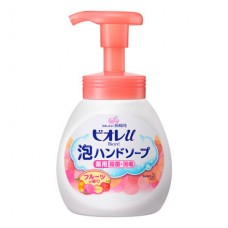 Kao «Biore U» - Жидкое мыло-пенка для рук с антибактериальным эффектом с фруктовым ароматом, диспенсер 250 мл.