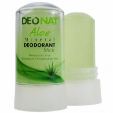 Дезодорант Алунит - природный кристалл (квасцы) "Deonat" с соком алоэ, 60г