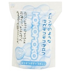 Мочалка для деликатного и нежного мытья тела супер-мягкая/голубая, Kokubo