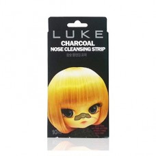 HANWOONG Luke Charcoal Nose Cleansing Strip Очищающие угольные полоски от черных точек 10 шт.