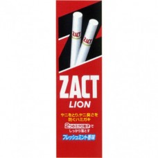 Зубная паста Zact для устранения никотинового налета и запаха табака / LION / 150 г.