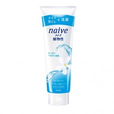 Kracie «Naive» - Пенка для снятия макияжа с экстрактом мыльнянки и шалфея, туба 130 г.
