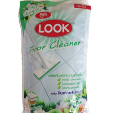 LION "Look" Средство для мытья пола "Пыль на замок" 800 мл "Луговые цветы" мягкая упаковка .