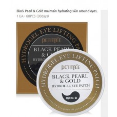 Гидрогелевые патчи для глаз Petitfee Black Pearl & Gold Hydrogel Eye Patch 60 sheet