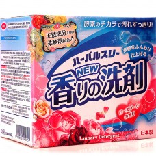 Mitsuei Стиральный порошок с кондиционером, аромат роз, 850 гр