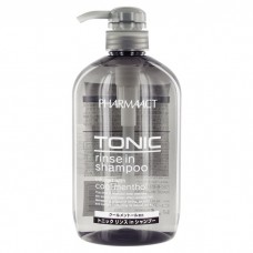 Тонизирующий шампунь-ополаскиватель с ментолом для мужчин PHARMAACT Tonic Rinse In Shampoo Infused with Cool Mentol