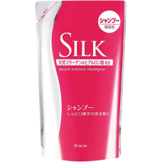 Silk Увлажняющий шампунь для волос с и природным коллагеном, сменная упаковка, 350 мл.