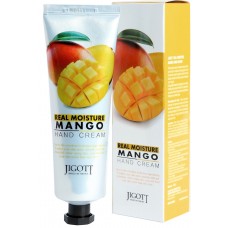 Jigott Real Moisture Mango Hand Cream Увлажняющий крем для рук с экстрактом Манго, 100 мл