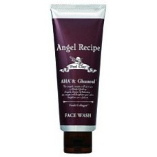 Angel Recipe Peel Clay Face Wash Крем-пенка для умывания и мягкого пилинга с тройным коллагеном, углем, глиной и фруктовыми кислотами, 90 гр
