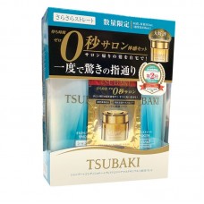 Shiseido TSUBAKI Smooth Набор разглаживающий Шампунь 315 мл + Кондиционер 315 мл + Маска для волос 15 гр с маслом камелии