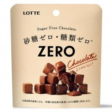 Lotte Zero Sugar Free Chocolate Шоколад диетический в кубиках, без сахара, 40 гр 